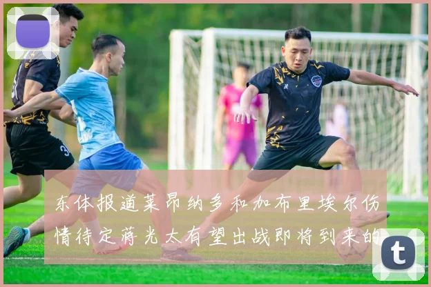 东体报道莱昂纳多和加布里埃尔伤情待定蒋光太有望出战即将到来的比赛