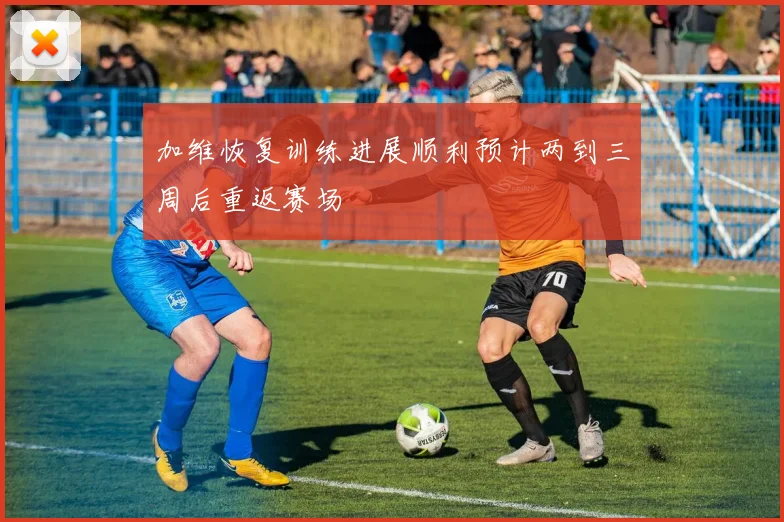加维恢复训练进展顺利预计两到三周后重返赛场